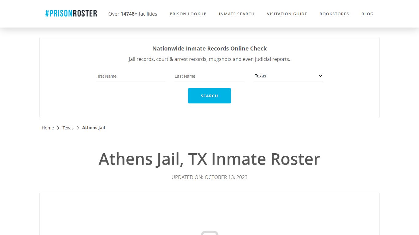 Athens Jail, TX Inmate Roster - Prisonroster